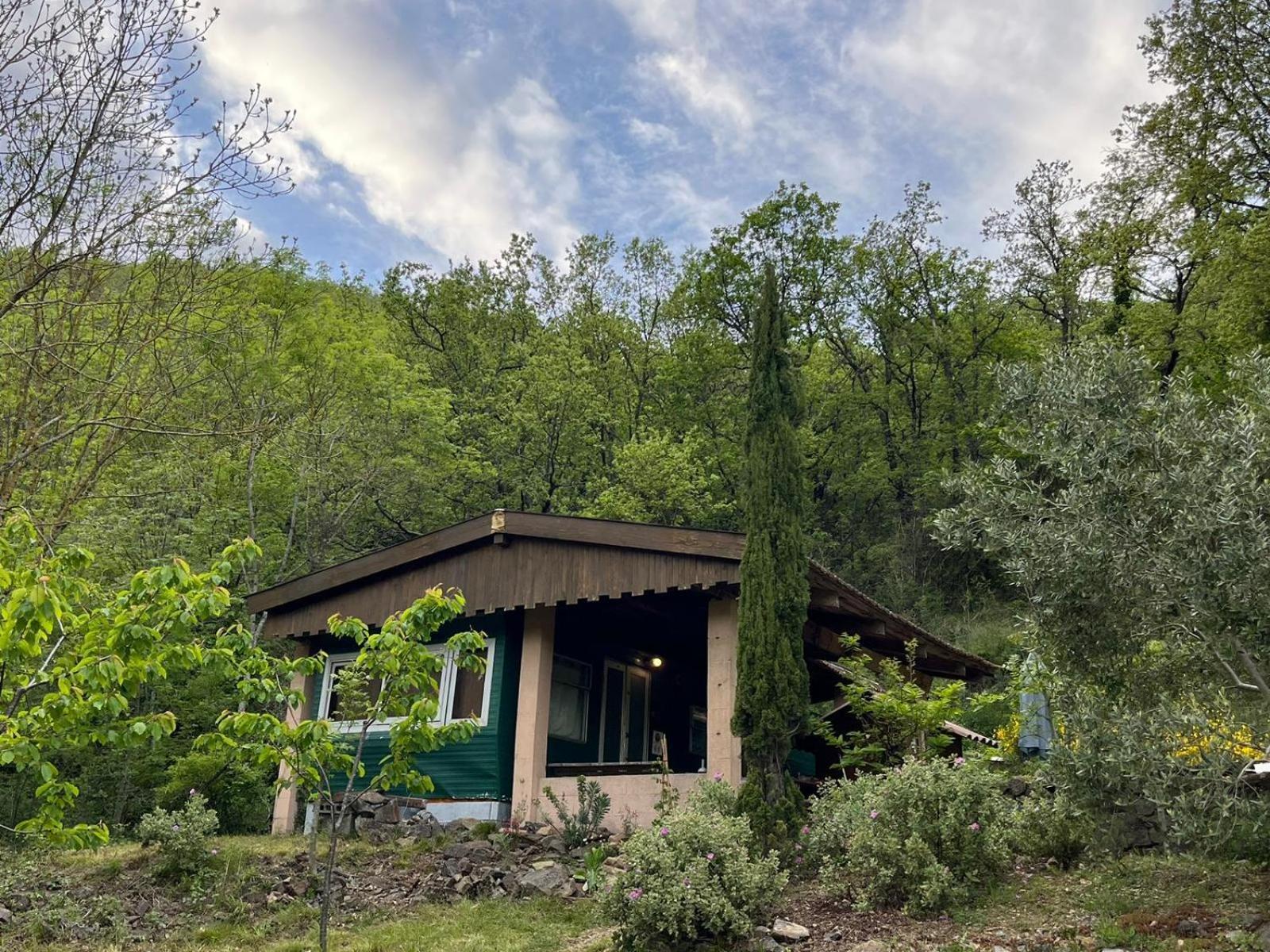 Ferme Les Therondels Saint-Pons-de-Thomieres Exterior foto