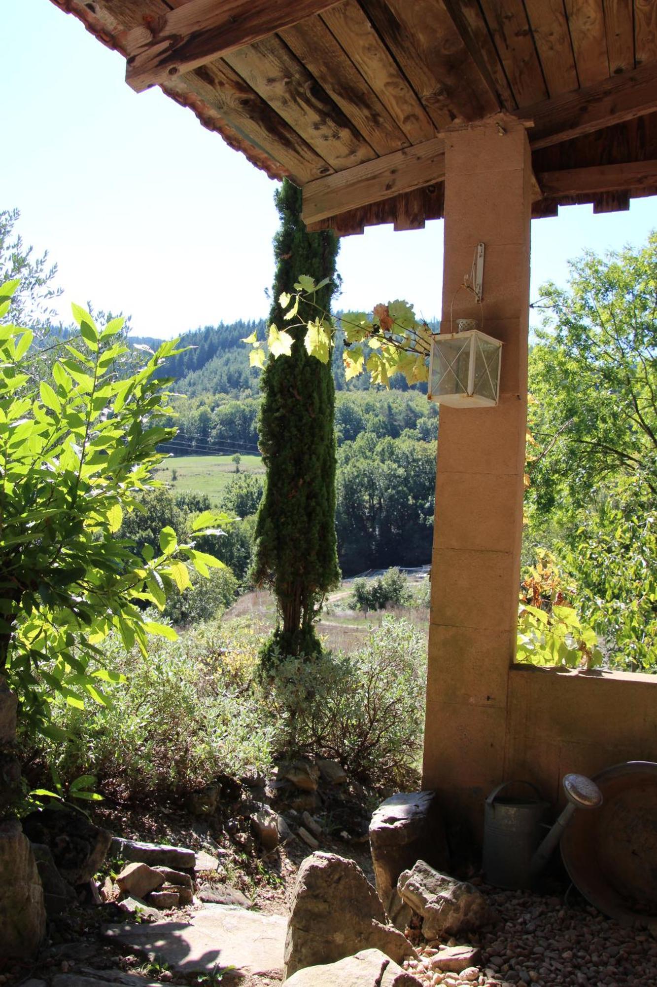 Ferme Les Therondels Saint-Pons-de-Thomieres Exterior foto